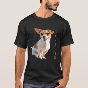 Camisa Jack Russell Terrier Mãe Pai Mulheres Homen