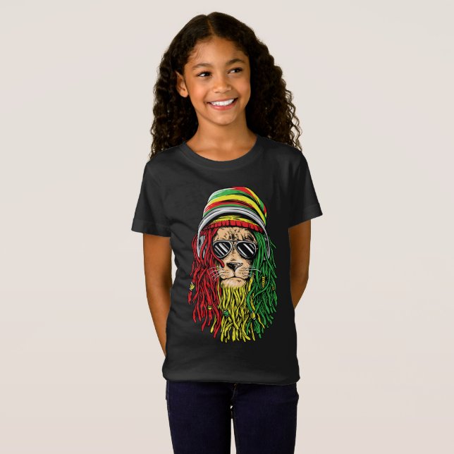 Camisa jamaicana da música da reggae de (Frente Completa)