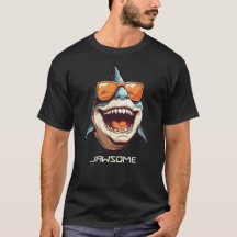 Camisa Jawsome - Tê De Tubarão Sorridente