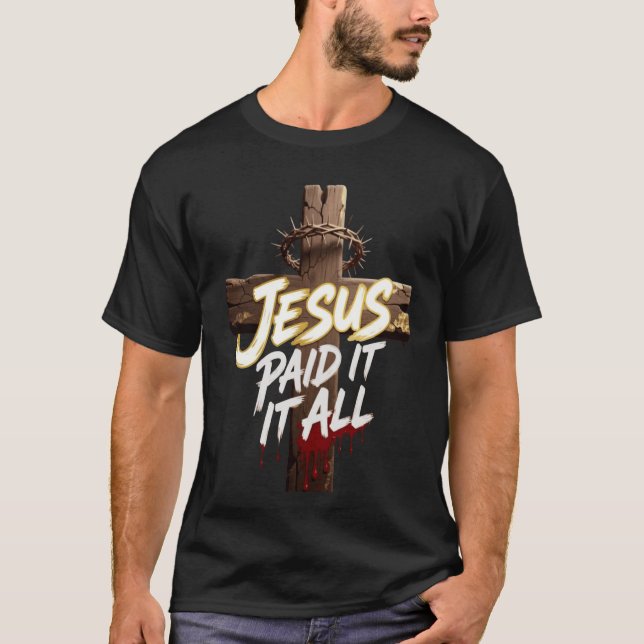 Camisa Jesus Coroa de Espinhos – Camiseta Cristã (Frente)