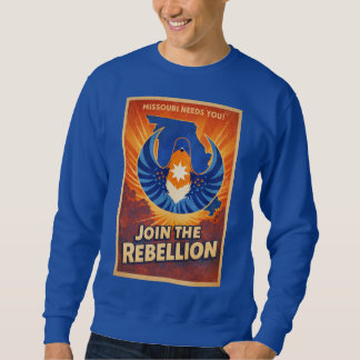 Camisa Join the Rebellion Missouri Rebel Star Bird
