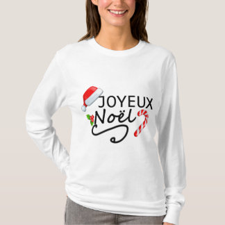 Camisa Joyeux Noël . Cadeau Noël 