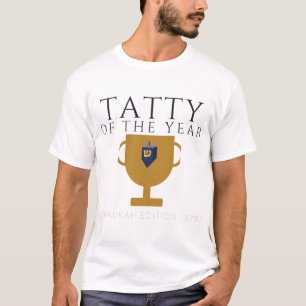 Camisa Judaica Tatty do Ano Hanukkah Pai