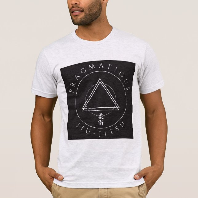 Camisa kanji do Triângulo Jiu Jitsu (Frente)