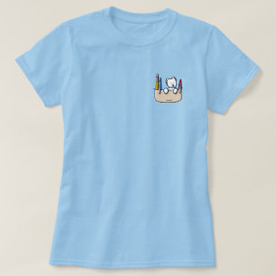 Camisa KiniArt Westie Pocket Guard