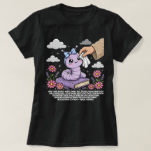 Camisa KJV Bíblia-Apocalipse 21:4 Minhoca