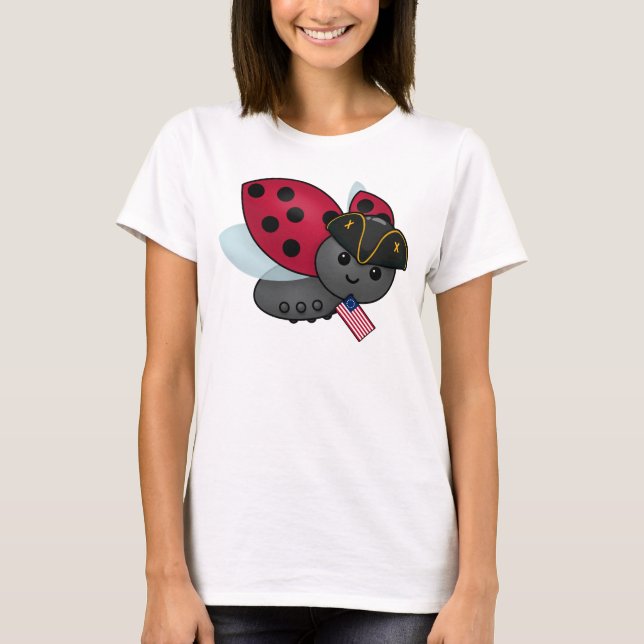 Camisa Ladybug de 4 de julho (Frente)