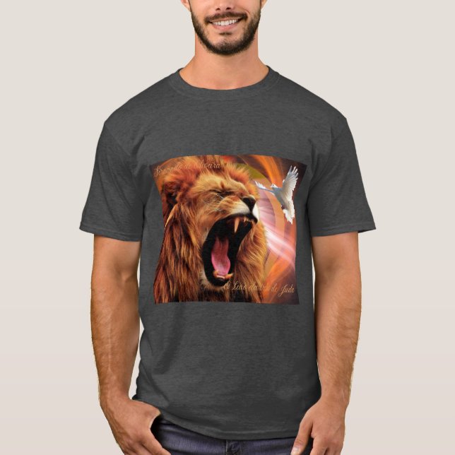 camisa leão da tribo de Judá (Frente)