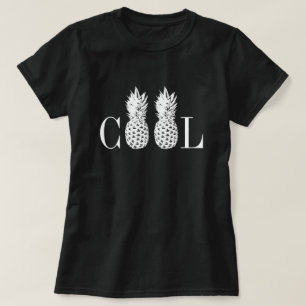 Camisa legal da tipografia t do abacaxi para