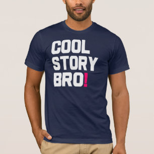 Camisa legal de Bro da história