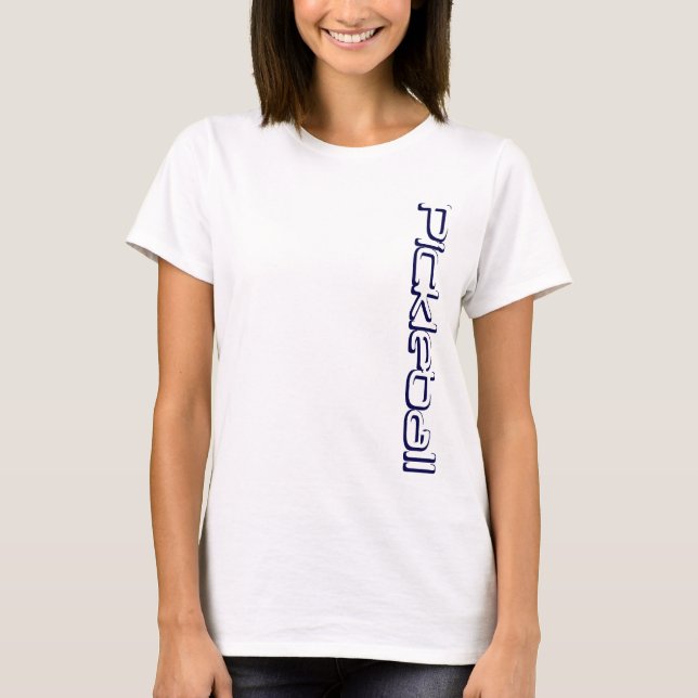 Camisa legal de Pickleball do logotipo para (Frente)