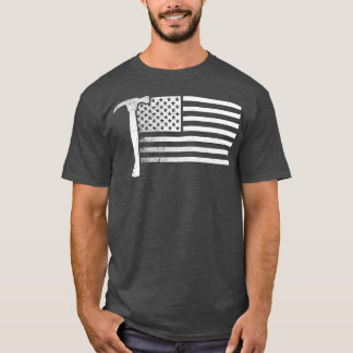 Camisa Legal do Carpinteiro Aposentado da bandeira