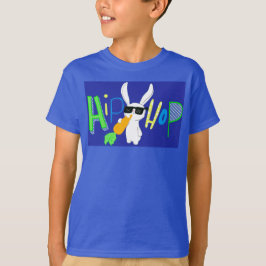 Camisa legal dos miúdos de Hip Hop do coelhinho da