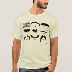 Camisa legendária do Moustache T