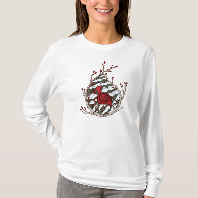 Camisa Leve Feminina Cardeal Alexander (Frente)