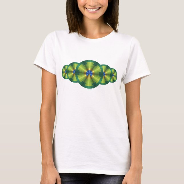Camisa Leve Feminina Ilusão do Pavão (Frente)