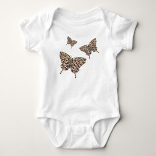 Camisa Leve Infantil e de Bebê African Swallowtail
