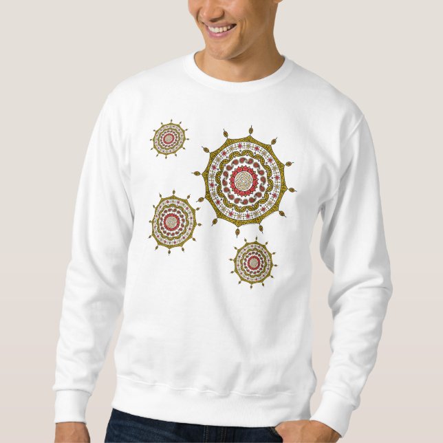 Camisa Leve Masculina Mehndi Fantasy Gold (Frente)
