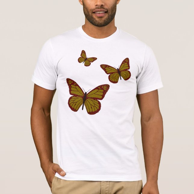 Camisa Leve Masculina Monarca Chinesa (Frente)