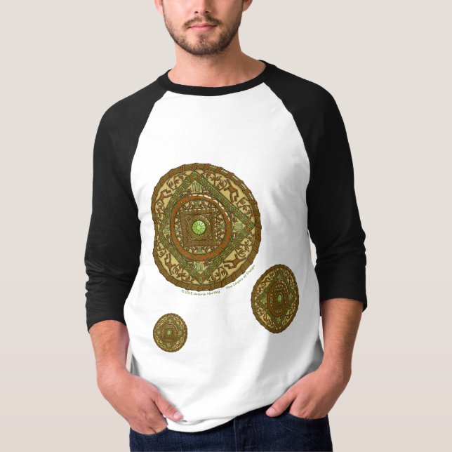 Camisa Leve Masculina Virgo Mandala (Frente)