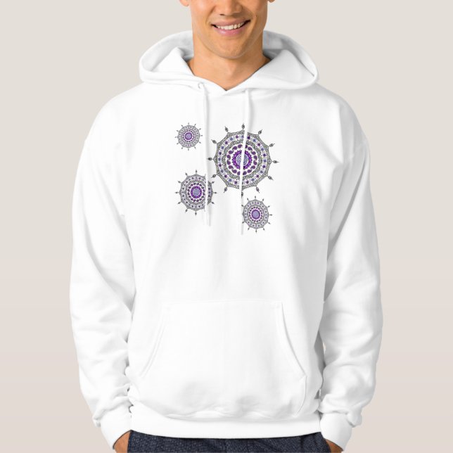 Camisa Leve Mehndi Fantasy Prata Masculina (Frente)