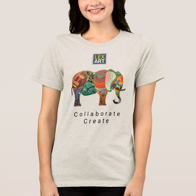 Camisa LexArt Colaborativa v2 - Cor Clara (Frente)