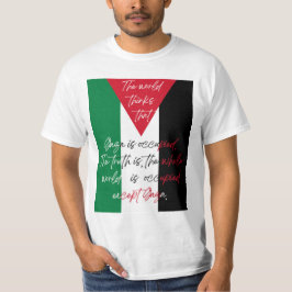 Camisa Liberdade na Palestina - Salvem a Camisa de