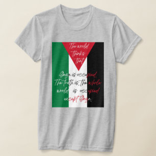 Camisa Liberdade na Palestina - Salvem a Camisa de