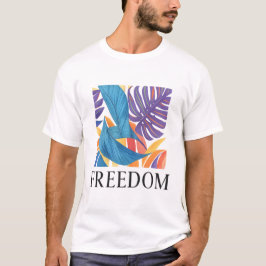 Camisa Liberdade - Tee Gráfico Negrito para Autoex