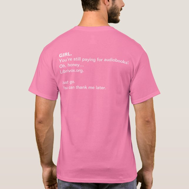 Camisa LibriVox (Verso)