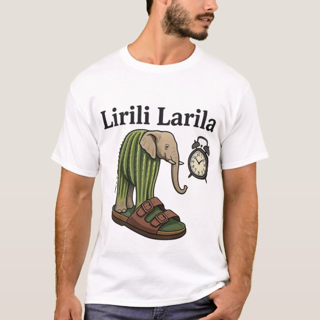 Camisa Lirili Larila - Roupa única e artística (Frente)