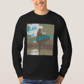 Camisa lisa e incontrolável de surf para homens 4