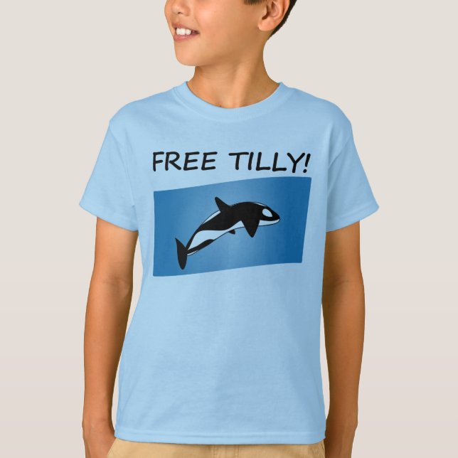 Camisa livre da juventude de Tilly (Frente)