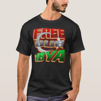 Camisa livre da revolução de Líbia