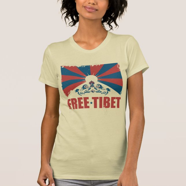 Camisa livre de Tibet T (Frente)