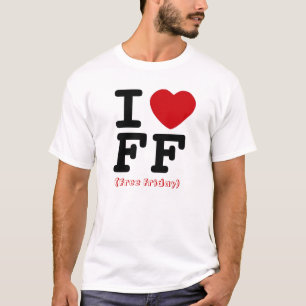 Camisa livre do coração de sexta-feira