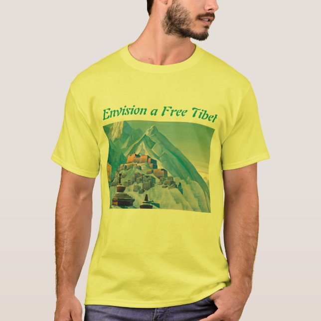 Camisa livre dos homens de Tibet (Frente)