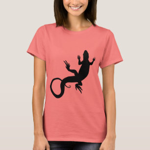 Camisa Lizard, de uso feminino Camisa orgânica Cam