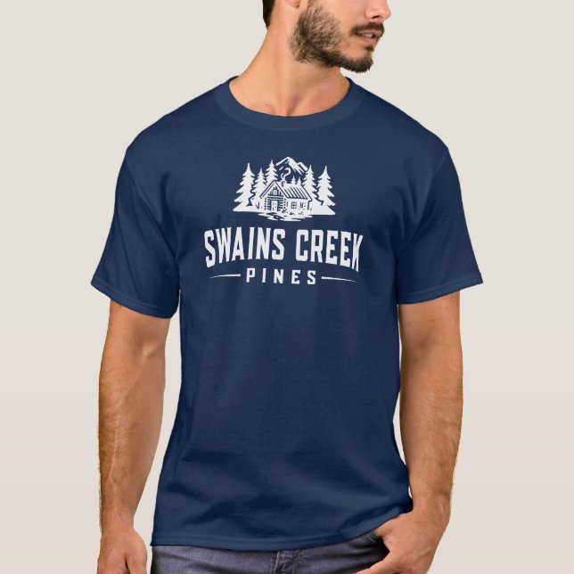 Camisa - Logotipo branco - Logotipo verde Evergree (Frente)