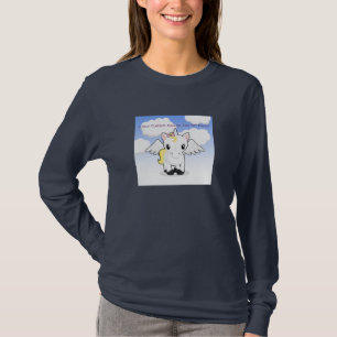Camisa longa da Capa das senhoras feitas sob