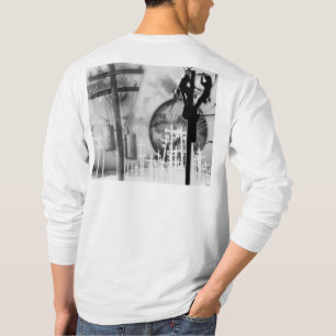 Camisa longa da Capa do lineman