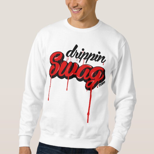 Camisa longa da Capa dos ganhos de Drippin (Frente)