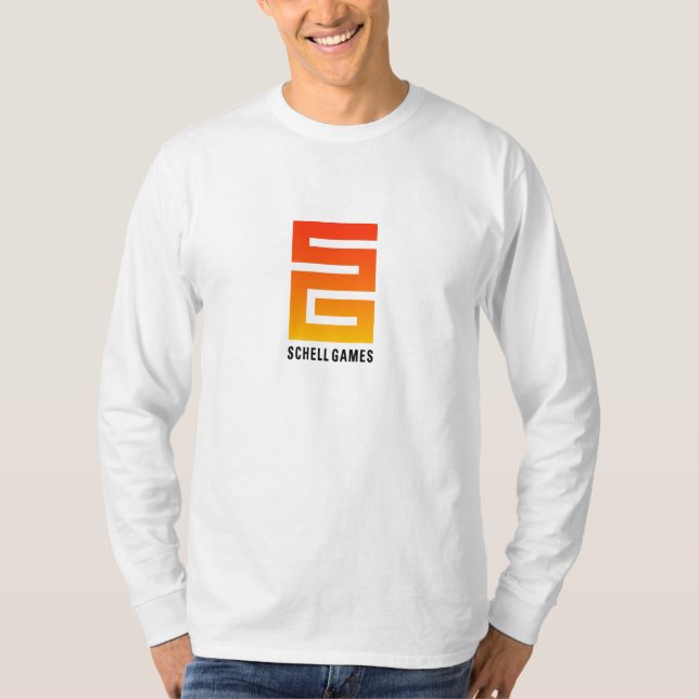 Camisa longa da Capa dos jogos de Schell (Frente)