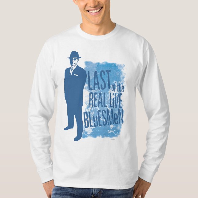 Camisa longa da Capa T dos homens (Frente)