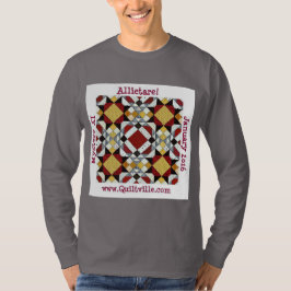 Camisa longa da luva de Allietare