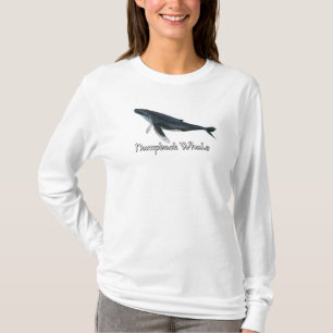 Camisa longa de baleia-jubarte