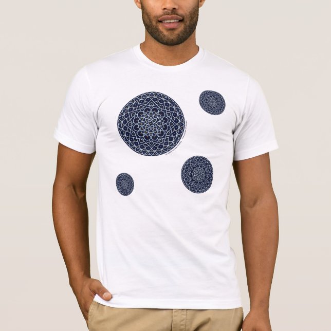 Camisa Luz dos Homens da Noite Celestial (Frente)