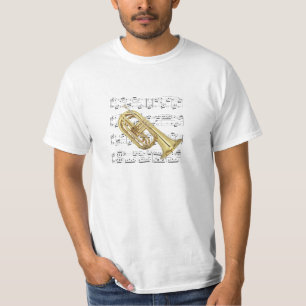 Camisa (luz). Euphonium de marcha. Escolha sua cor