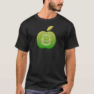 Camisa má do logotipo de Apple