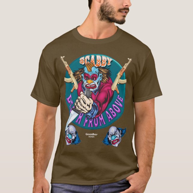 Camisa má do palhaço T - AK 47 (Frente)